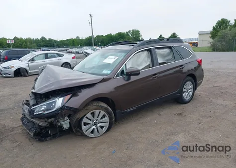 2019 Subaru Outback 2.5I Premium из США, поврежденный, VIN 4S4BSAHCXK3314016